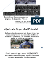 Las Operaciones en La Seguridad Privada 2