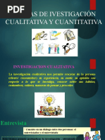 Técnicas de Ivestigación Cualitativa y Cuantitativa