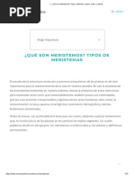 ¿Qué Son Meristemos - Tipos, Definición, Apical, Axilar, y Radical