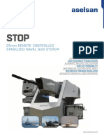 25Mm Remote Controlled Stabilized Naval Gun System