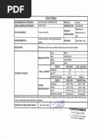 Ficha Técnica Coco Deshidratado