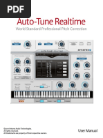 Antares Auto-Tune Realtime Manual