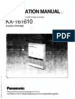 Panasonic Switch KX-T61610