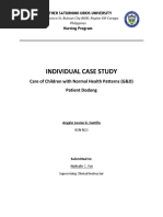 Individual Case Study: Care of Children With Normal Health Patterns (G&D) Patient Dodong