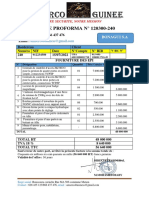 FACTURE PRO Controle D'accès Bonagui S