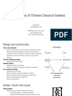 Yutong-Design Analysis of Classicial Chinese Gardens