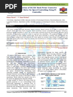 Application of DC/DC Buck Power Converter in DC Motor For Speed Controlling Using PI Controller