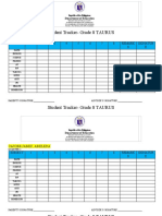 Student Tracker-Grade 8 TAURUS: Adalla, Jay, Tolentino