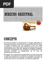 Derecho Registral Conceptos