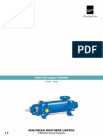 Multistage Pumps: Kirloskar Brothers Limited