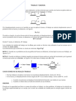 Trabajo y Energía