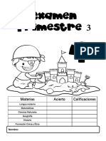 4° Examen Jomi Tercer Trimestre 2022