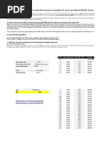 5 KW Solar IRR Calculation