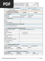 F-QHSE-020 Fiche de Non Conformités