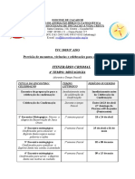 Cronograma IVC 2019 - 3º Ano para 2021