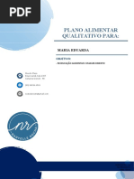 SN Modelo de Plano Alimentar Qualitativo Aula 01 Modulo 04