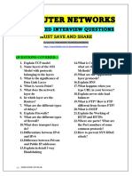 Computer Networks - Most Asked Interview Questions