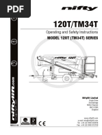 120T/TM34T: Operating and Safety Instructions Model 120T (Tm34T) Series