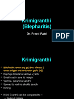 Krimigranthi (Blepharitis) : Dr. Preeti Patel