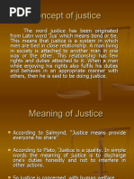 Concept of Justice