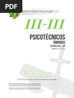 PSICOTÉCNICOS 2x SOLUCIONES