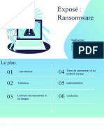 Exposé: Ransomware: Realiser Par: Allali Ayoub Lahyane Mohammed Oumellahni Nabil