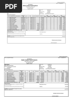 Bakie Cookie Food Products: Tax Invoice