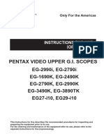 Pentax Video Upper G.I. Scopes