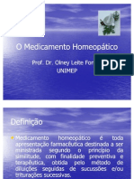 Aula Medicamento Homeopatico