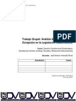 Estados de Excepción (Derecho Const. Guatemalteco) 300517