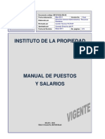 Manual de Puestos Salarios IP