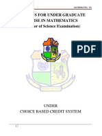 S.K.C.G. Auto. College Ug Mathematics CBCS Syllabus