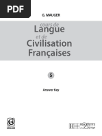 Civilisation Francaises 5 Answer Key