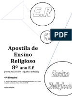 Apostila Ensino-Religioso 8 Ano 4 Bimestre