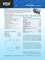 12V 7ah (20hr) : Shenzhen Center Power Tech - Co.Ltd