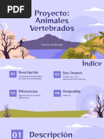 Proyecto Biología - Animales Vertebrados