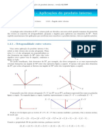 Cap 1 4 Aplicacoes Do Produto Interno