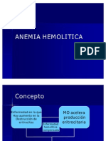 Anemia Hemolitica