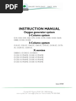 Instruction Manual: Oxygen Generator System 2-Column System 3-Column System X-Version