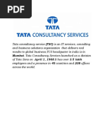 Tata Consultancy Service