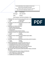 Soal Uas Patofisiologi