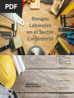 Riesgos Laborales en El Sector Carpintería