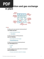 BioA4 09. Nutrition and Gas Exchange in Plant