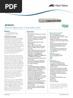 Enhanced Gigabit Layer 3+ Expandable Switch: Switches Switches