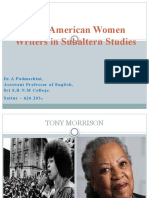 Afro-American Women Writers For