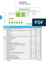 Micom P111: Protection Functions