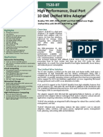 High Performance, Dual Port 10 Gbe Unified Wire Adapter: Highlights