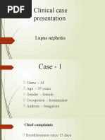 Lupus Nephritis Case Presentation 1