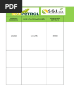 Formato Informe Ambiental Mensual - 2022