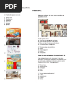 Read The Text and Answer The Questions: Cheese Ball: Observe A Planta de Uma Casa e Resolva As Questões 2 e 3